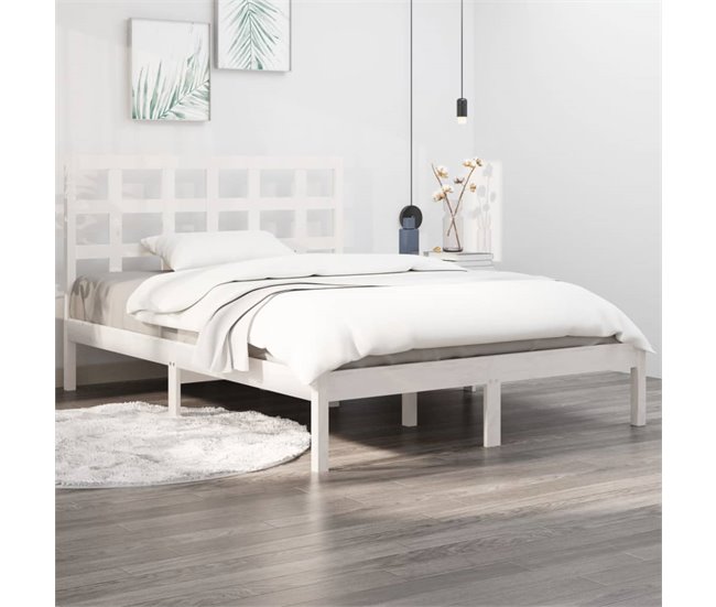 Estructura de cama 160x200 Blanco