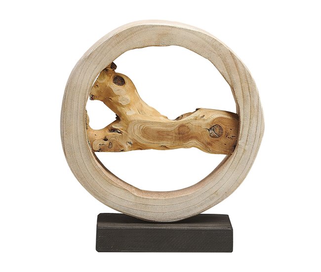 Beliani Figura decorativa OCAMPO Marron