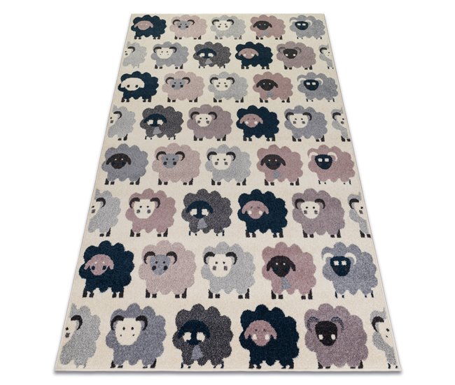 Alfombra HEOS 78468 Ovejas 190x270 Crema