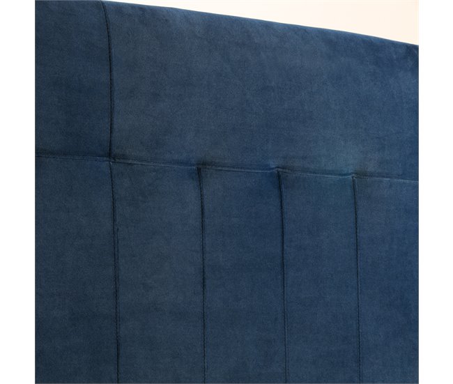 Cabecero tapizado Nápoles 140x100 cm 140 Azul