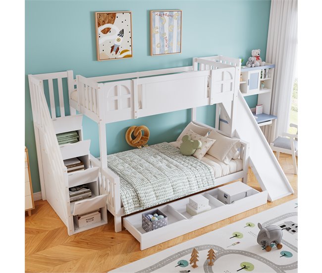 Cama litera Blanco