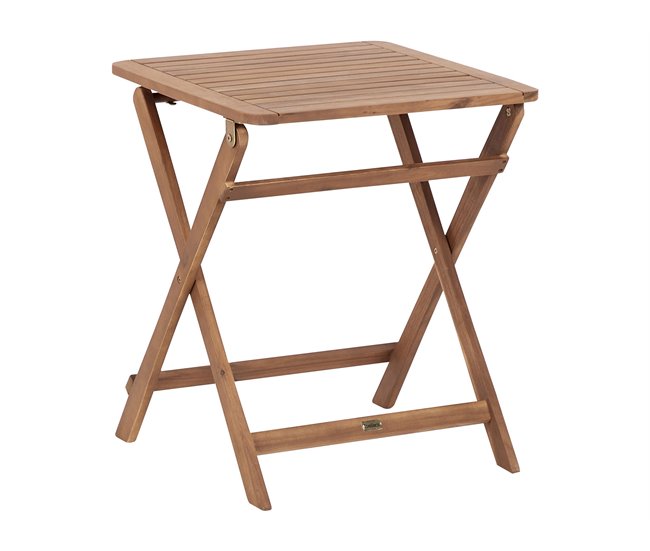 Beliani Conjunto bistro PARAGGI Madera Clara