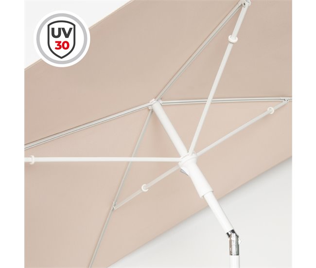 Aktive Sombrilla terraza 4 varillas Beige