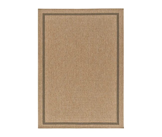 Alfombra exterior/interior efecto yute ACRA - ATTICGO 160x230 Natural