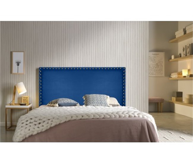 Cabecero Lirio Polipiel 100 Azul