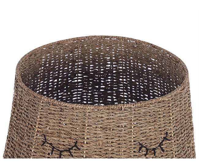Beliani Cesta FULAN Natural