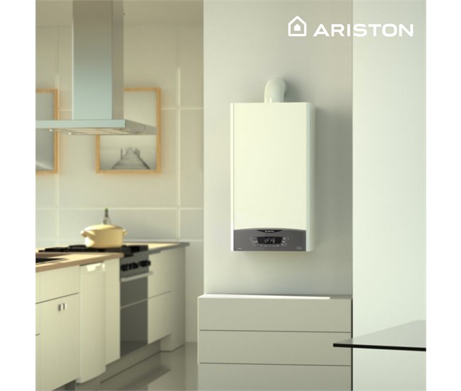 Caldera de condensacion, Ariston, Clas One WIFI 24 Blanco Brillo