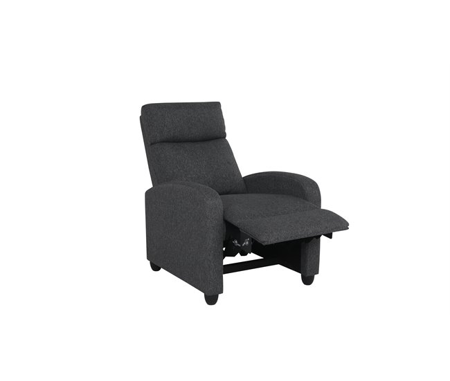 Sillón relax manual EROS gris oscuro Gris Oscuro
