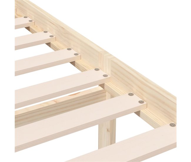 Estructura de cama 75x190 Natural