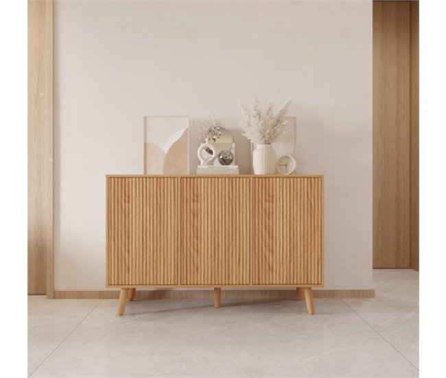 Aparador Salón comedor 3 puertas Renzo Muebles Bonitos Roble