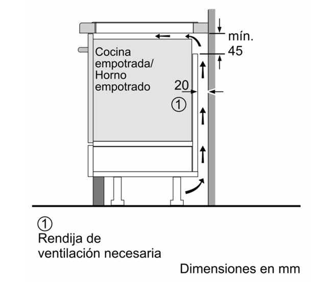Placa de inducción BALAY 3EB865FR 3 zonas 60cm negro Negro