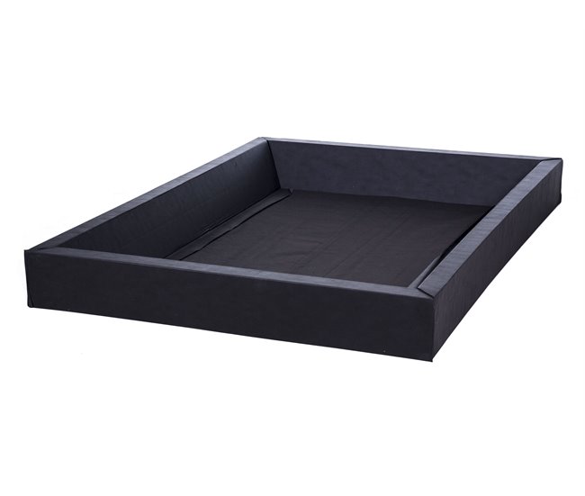 Beliani Cama de agua Poliéster ALBI 175x211 Beige