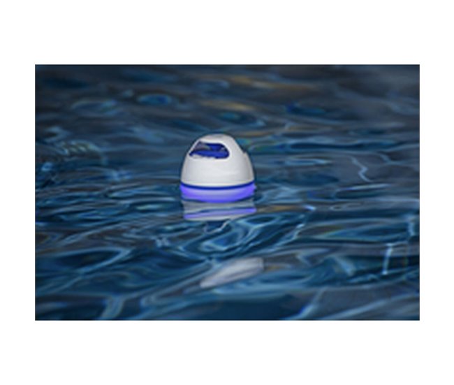 Altavoz Inalámbrico Flotante con LED Blanco