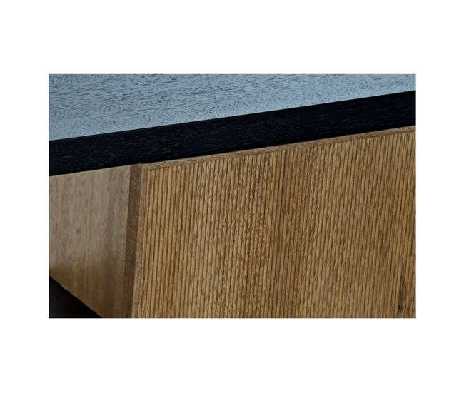 Aparador Alvin Negro/ Madera