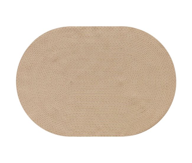 Alfombra de Salón Polipropileno HOMCOM, hogar - decoración Crudo