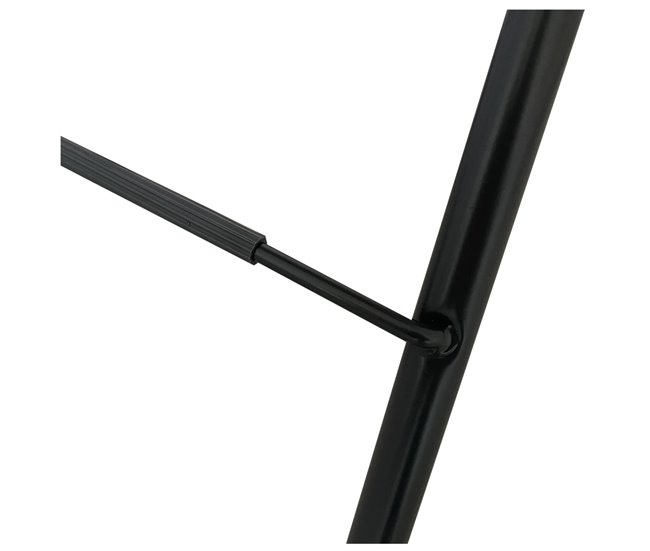 Acomoda Textil – Taburete de Bar Plegable. (4 Unidades) Negro/ Madera