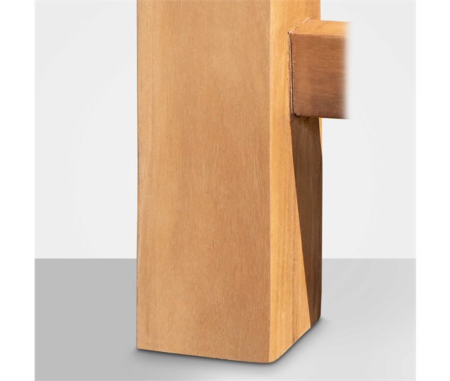 Banco de jardín - Florida - Madera 150x72 Marron