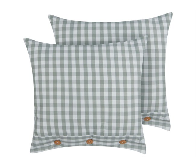 Beliani Cojín decorativo TALYA 45x45 Verde