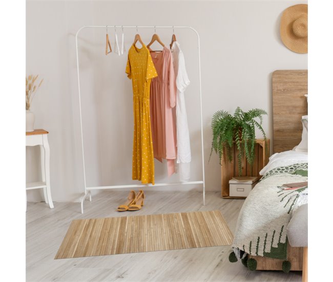 Alfombra de Bambú natural antideslizante 160x240 Beige