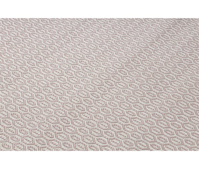 Alfombra de cuerda sisal FLAT 48603/526 Ojetes 140x200 Crema