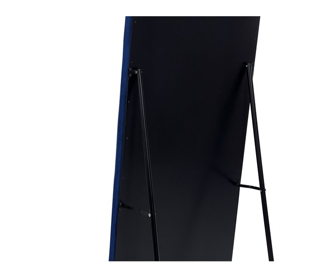 Beliani Espejo de pie ANSOUIS 50x33 Azul Marino