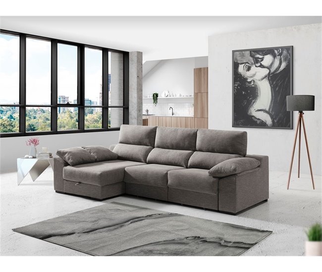 Chaise longue KLEE Vison