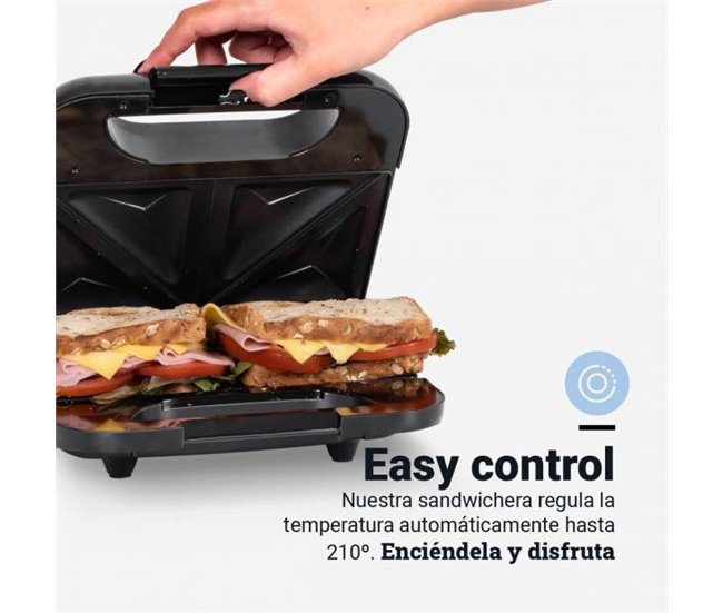 Sandwichera de 750W | UNIVERSALBLUE Inox