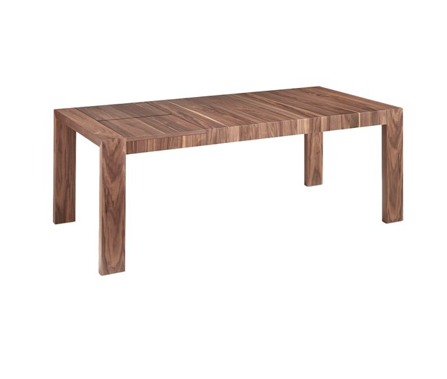 ANGEL CERDA Mesa comedor extensible nogal Nogal