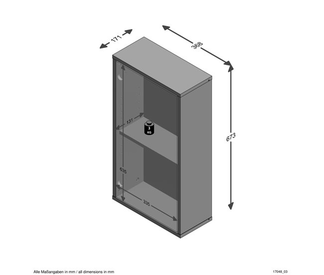 Armario De Pared Para Baño Blanco
