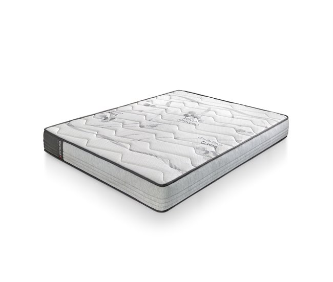Colchón VISCO ROLL GRAF POCKET Muelles Ensacados + Visco Grafeno SOMNALIS PREMIUM Gris