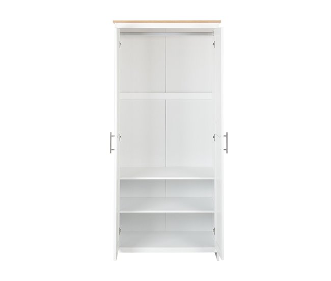 Beliani Armario SELLIN Blanco