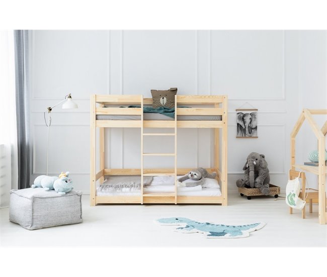 Litera cabina Mila de madera CLPN 90x140 Natural