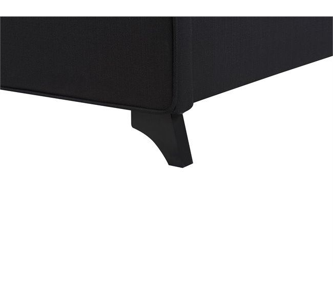 Beliani Cama con somier Poliéster AMBASSADOR 192x216 Beige
