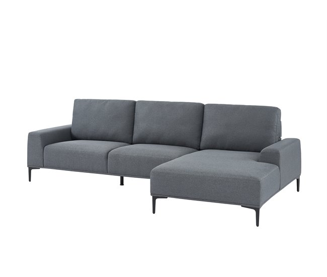 Chaise longue DANTE Gris