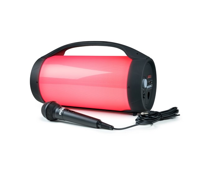 Altavoz Bluetooth con Micrófono Karaoke PARTYBTPRO Negro