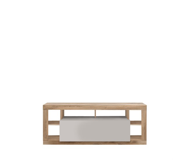 Mueble TV RIMINI 1 puerta roble/visón Roble
