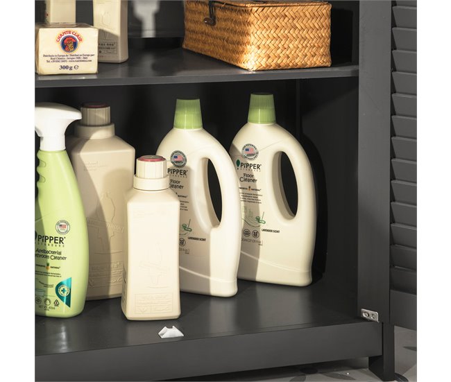 Armario para el Debajo del Lavado 2 Puertas FRG237-W SoBuy 60 Blanco