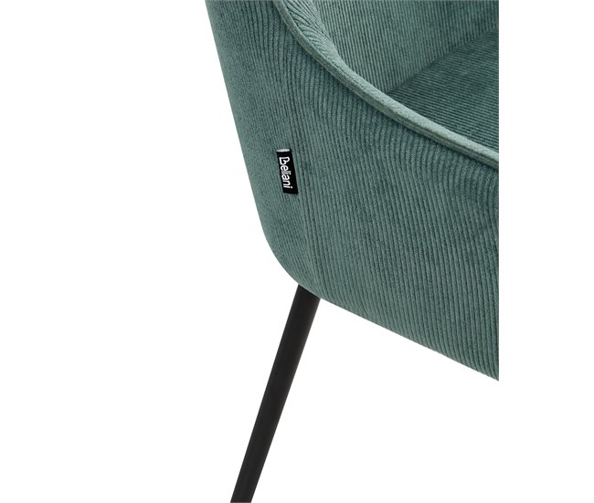 Beliani Silla de comedor LOVERNA Verde