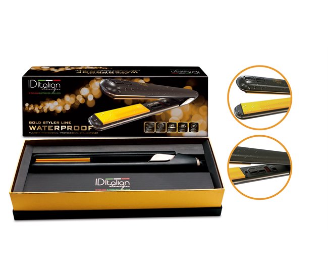 Plancha Gold Styler Watterproof Negro
