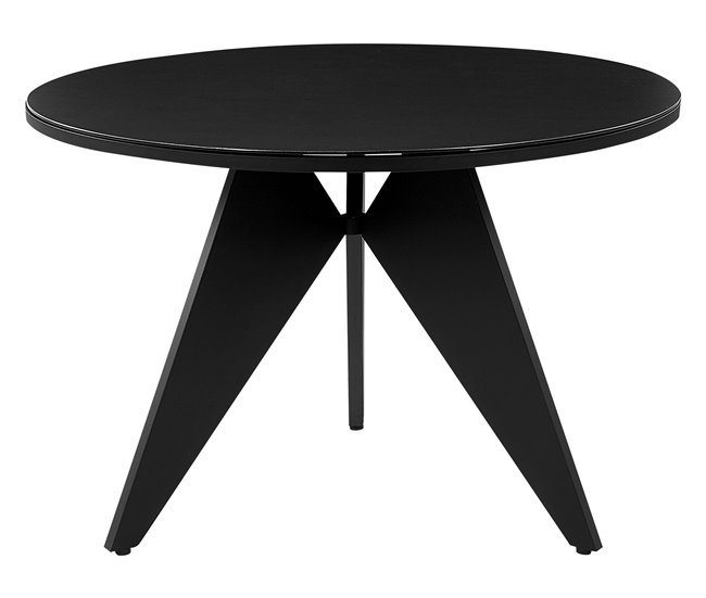 Beliani Conjunto de comedor OLMETTO/BUSETTO Negro