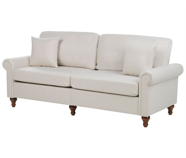 Beliani Conjunto de sofás GINNERUP Beige