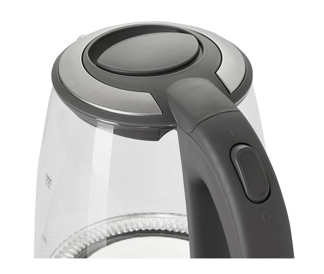 Hervidor de Agua Eléctrico Adler AD1286 Gris