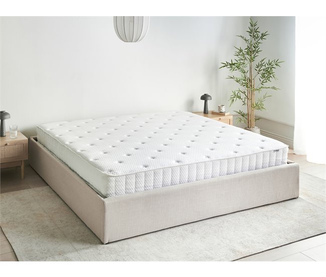 Beliani Colchón ortopédico de alta tecnología DUO 