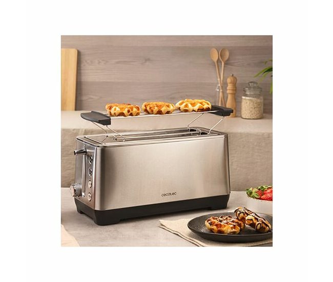 Cecotec Tostador vertical Tostador Vertical Bigtoast Extra Double Inox