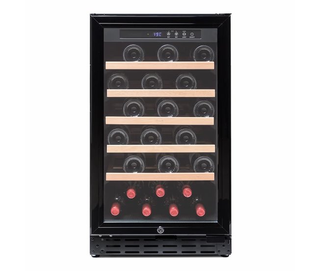 Vinoteca 34 botellas Vinobox 40 GC 1T I Libre o encastrable Mono temperatura Inox