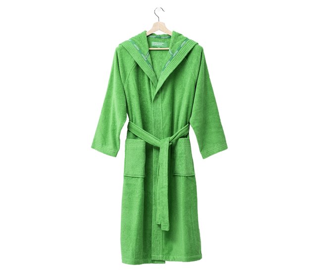 Albornoz benetton 360 gsm 100% algodón Verde