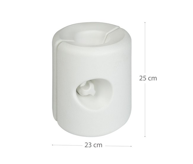 Pack 4 soportes para carpas Aktive Garden Blanco