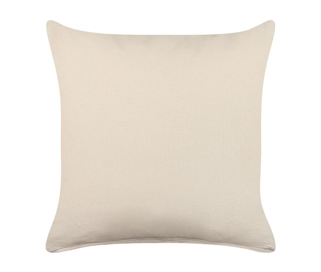 Beliani Cojín decorativo HOWEA Beige