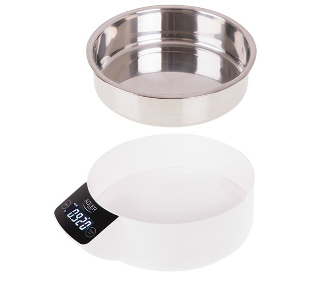 Balanza de cocina Adler AD 3166 Blanco