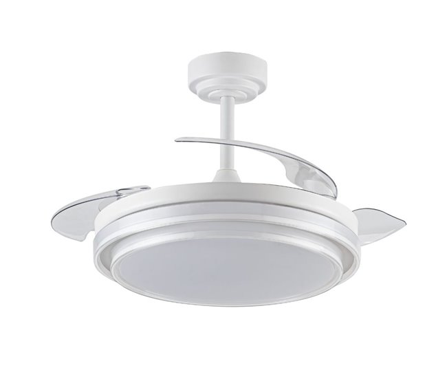 Ventilador De Techo Metal Serie Pampin L Blanco